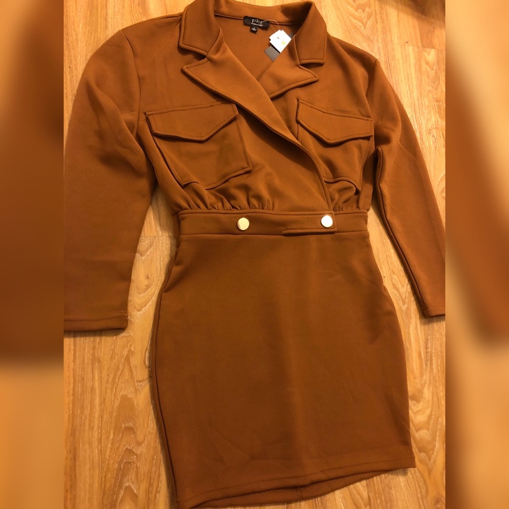 Khaki dress